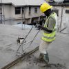 Concrete Finishing with Power Screed