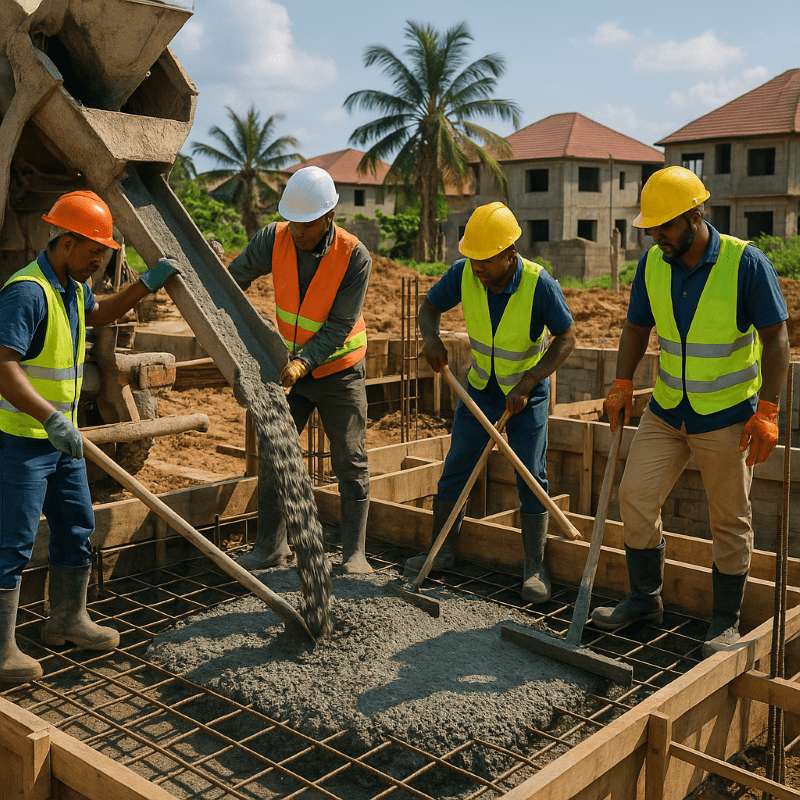 reinforced concrete